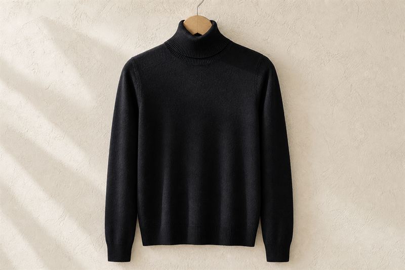 Pull Col Roule Merinos Fin