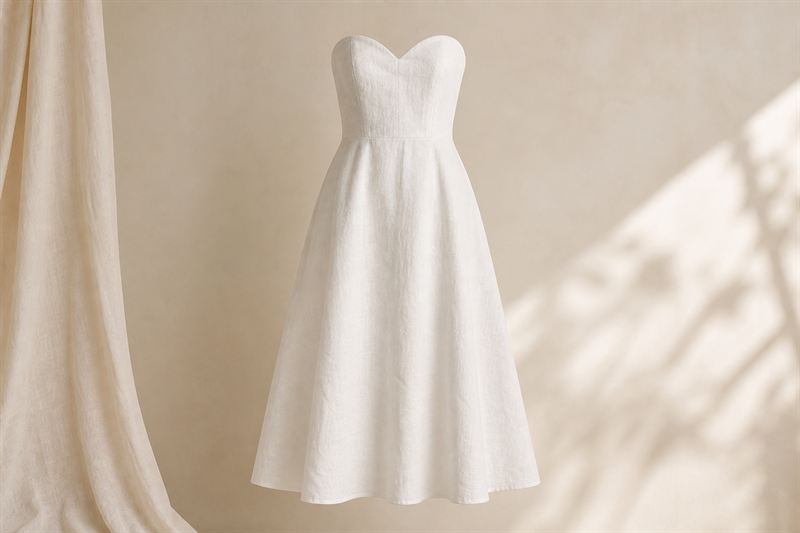 Robe Bustier Structuree