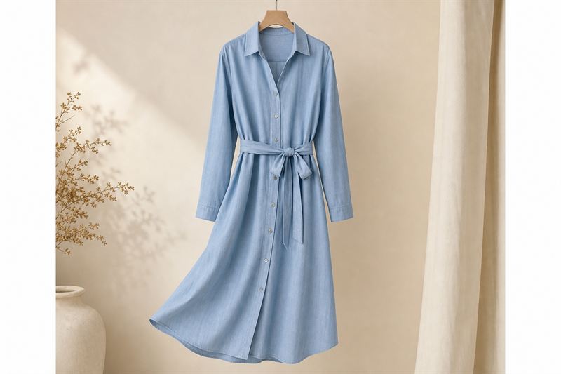 Robe Chemise en Coton