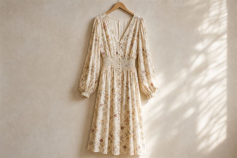 Robe Imprimee Fleurs Champetres